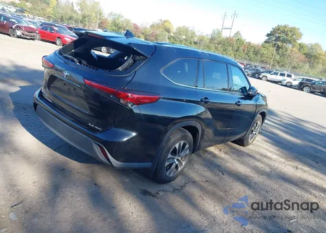 2020 Toyota Highlander Xle из США, поврежденный, VIN 5TDGZRBH4LS508176